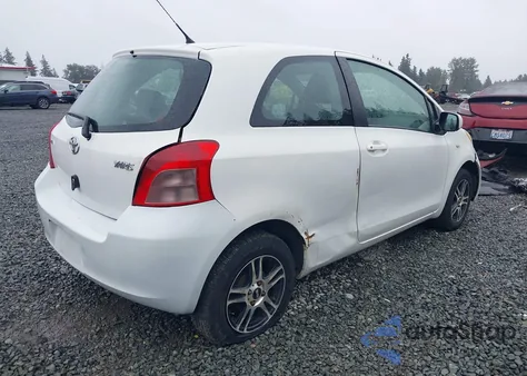 2007 Toyota Yaris из США, поврежденный, VIN JTDJT903875041127